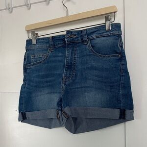 H&M Dark Blue Jean Shorts